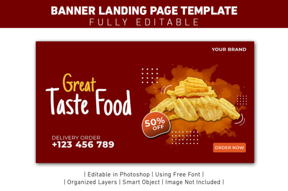 Banner Landing Page Great Food: A Comprehensive Guide to Effective Promotional Design