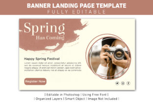 Banner Landing Page Spring Festival: A Premium Design Solution for Business Promotion