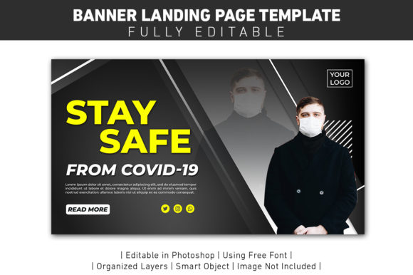 Banner Landing Page Stay Safe Covid: A Comprehensive Guide to Effective Promotional Design