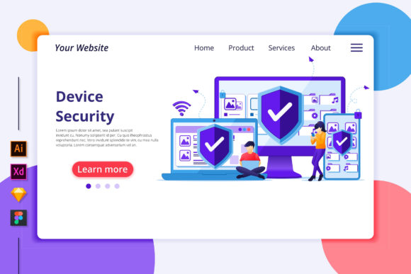 Device Security Landing Page