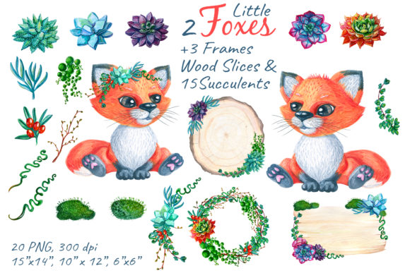 Fox Woodland Watercolor Nursery: A Creative Resource for Artists and Designers