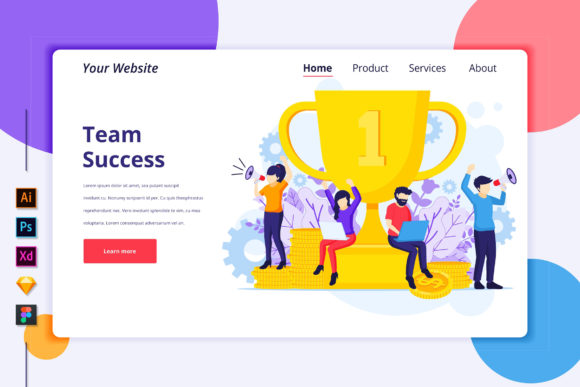 Landing Page Template of Team Success: A Powerful Tool for Business Growth