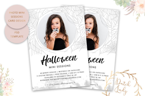 PSD Photo Session Card Template 70: A Versatile Tool for Creative Professionals