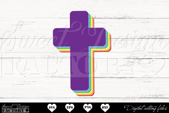 Rainbow Cross SVG: A Unique Blend of Faith and Creativity