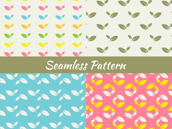 Seamless Leaf Pattern Bundle