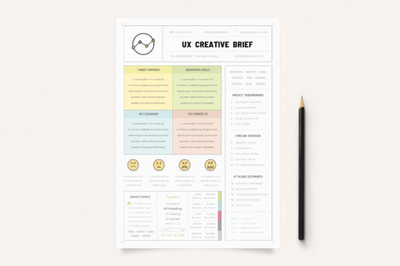 UX Workflow - Creative Brief - V02
